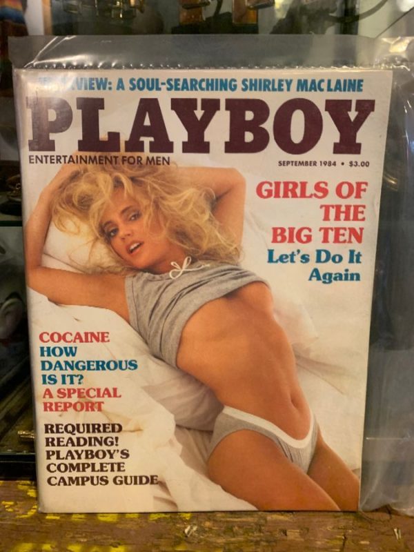 product details: PLAYBOY MAGAZINE - SEPTEMBER 1984 ISSUE - GIRLS OF THE BIG TEN photo