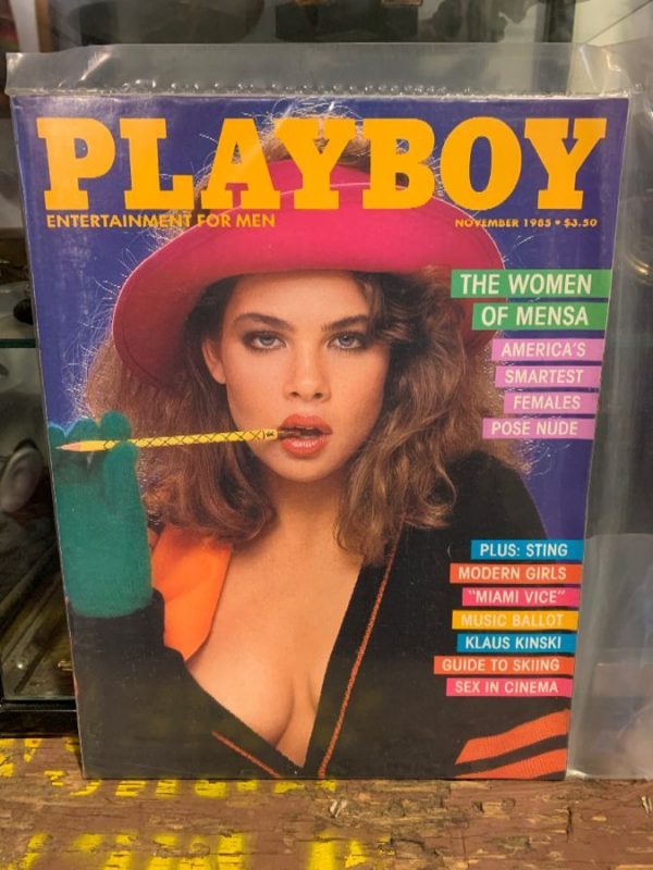 product details: PLAYBOY MAGAZINE - APRIL 1985 ISSUE - WOMEN OF MENSA photo