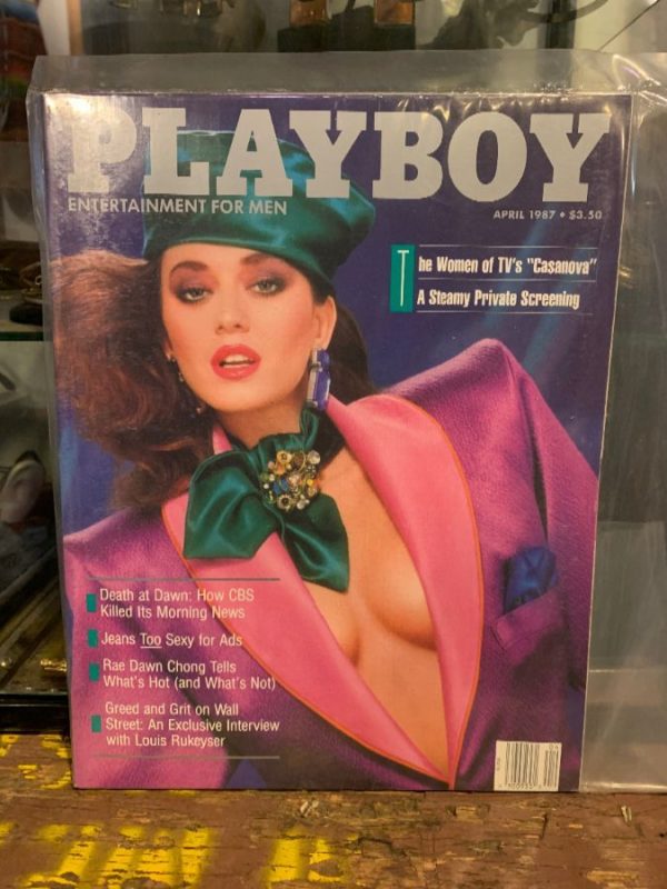 product details: PLAYBOY MAGAZINE - APRIL 1987 ISSUE - WOMEN OF CASANOVA photo