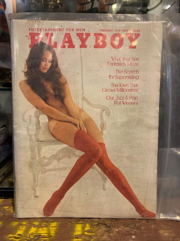 product details: PLAYBOY MAGAZINE - FEBRUARY 1973 ISSUE - SEX FANTASIES photo