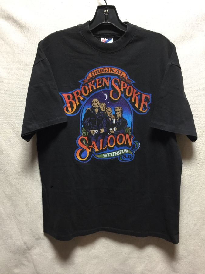 Single Stich Original Broken Spoke Saloon T-shirt Sturgis, Sd 1994 ...