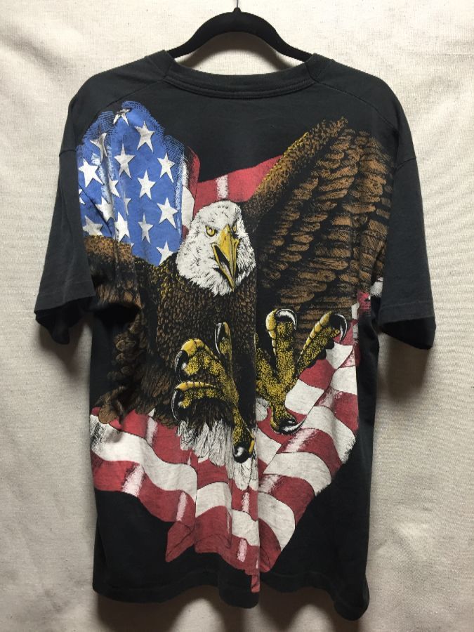 Harley Davidson Style American Eagle T-shirt | Boardwalk Vintage