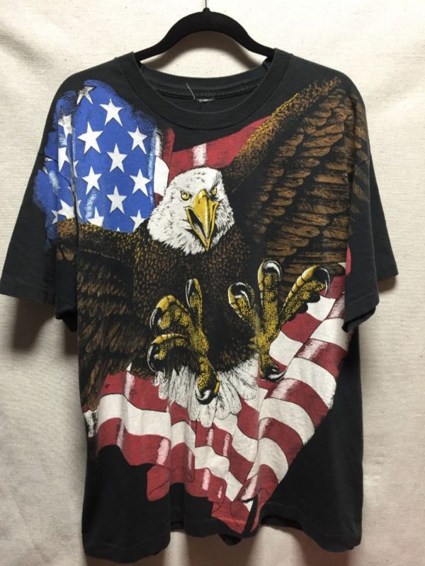 product details: HARLEY DAVIDSON STYLE AMERICAN EAGLE T-SHIRT photo