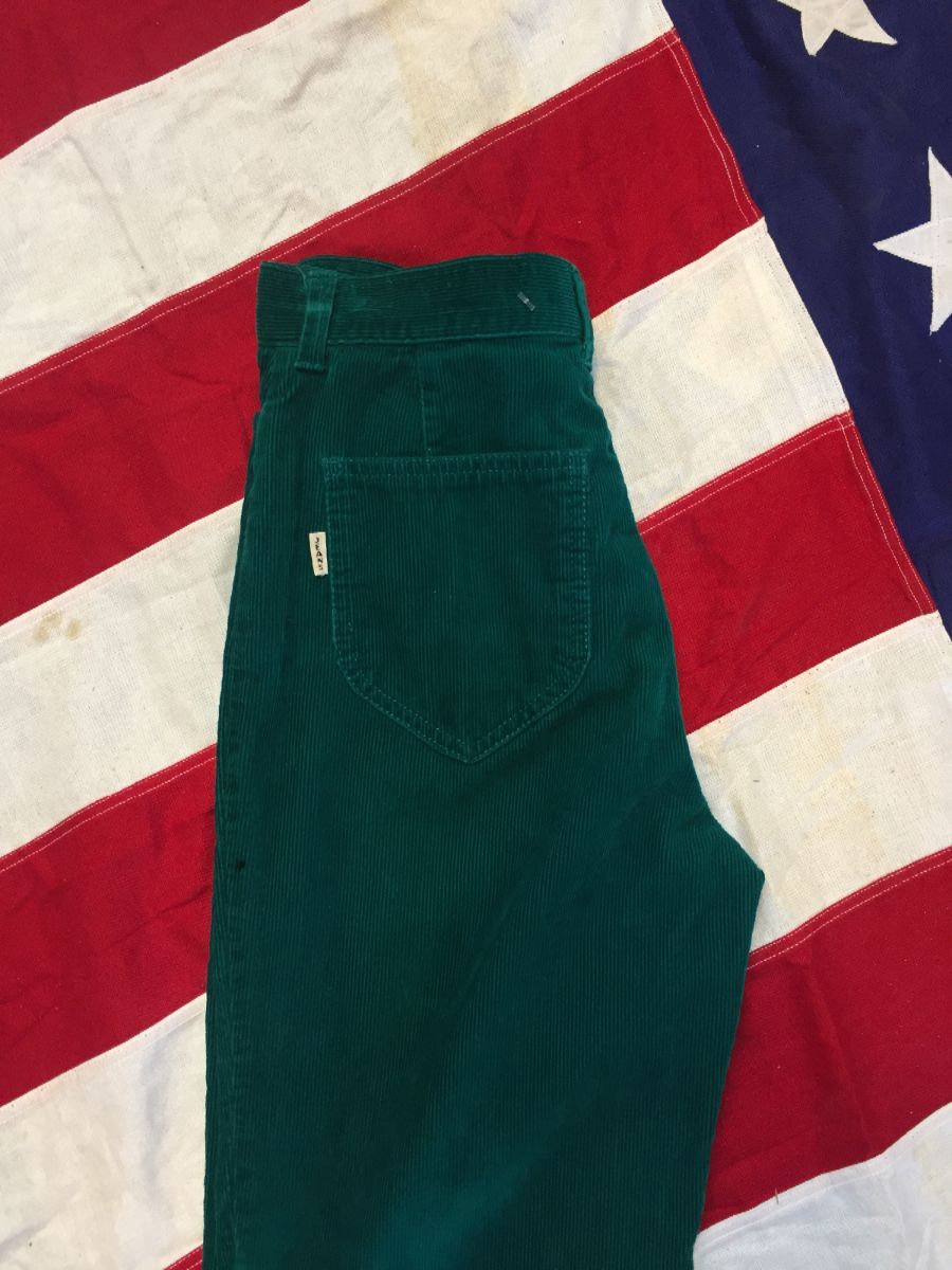 1980s High Waist Tapered Leg Corduroy Pants 2-31 | Boardwalk Vintage