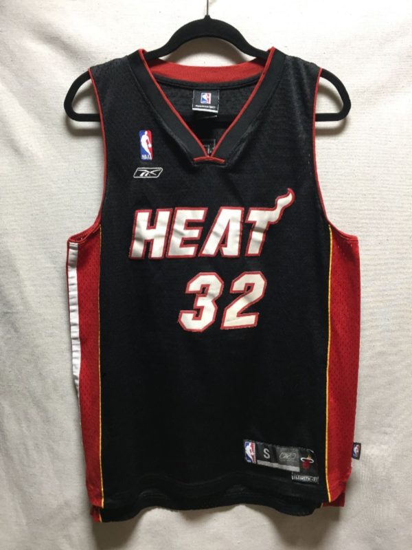 product details: NBA MIAMI HEAT BASKETBALL JERSEY #32 SHAQ ONEIL  AS-IS photo