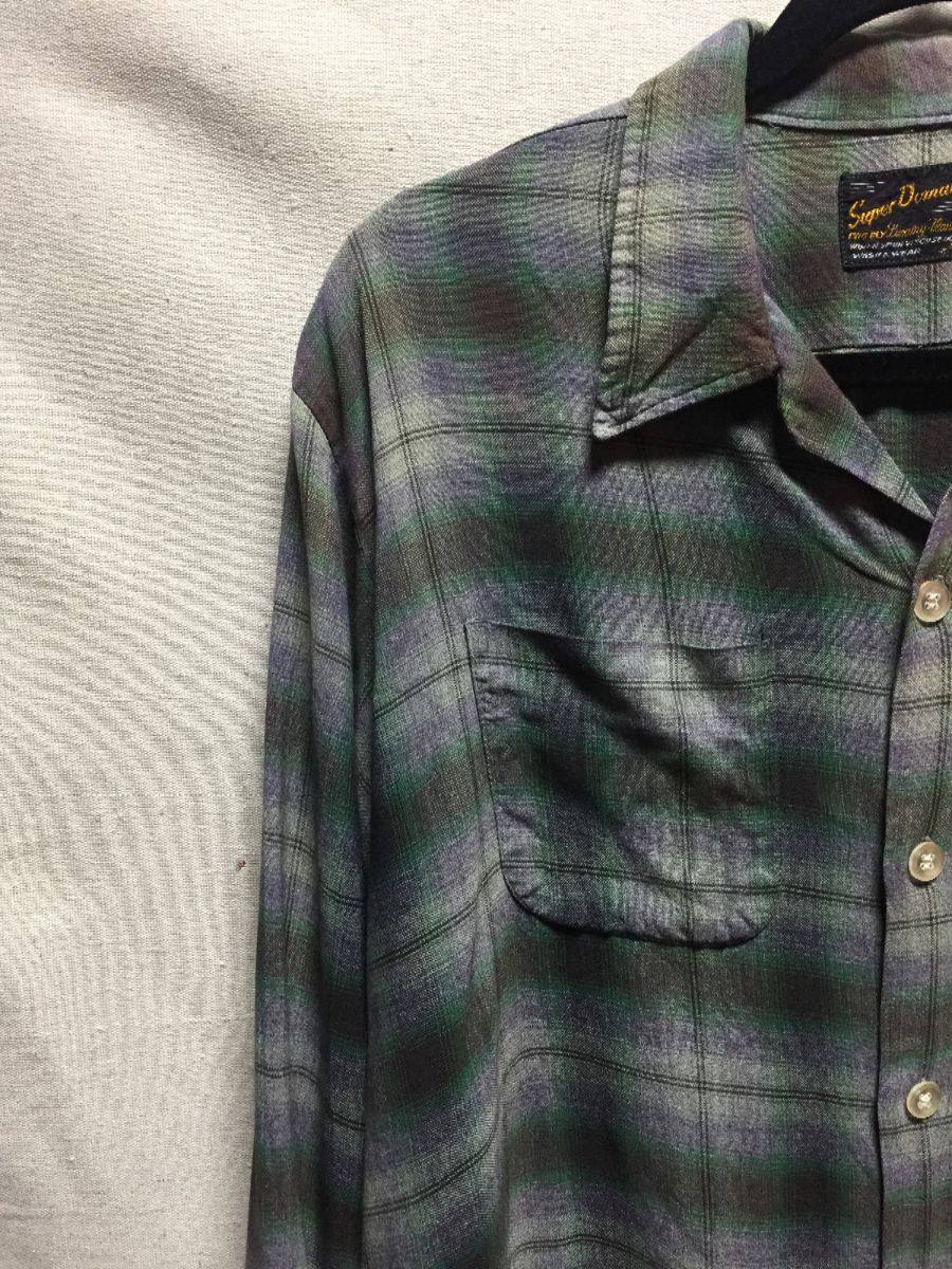Super Soft 1960s Flannel Shirt With Double Breast Pocket | Boardwalk ...