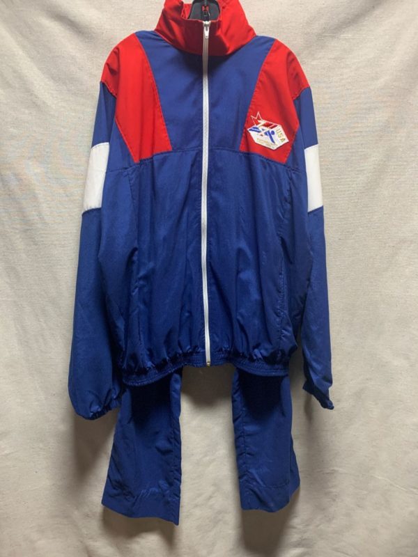 product details: EMBROIDERED USA OLYMPICS STYLE 2 PIECE TRACKSUIT photo