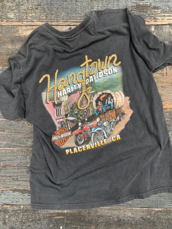 product details: FADED HARLEY DAVIDSON POCKET TEE HANGTOWN PLACERVILLE, CA photo
