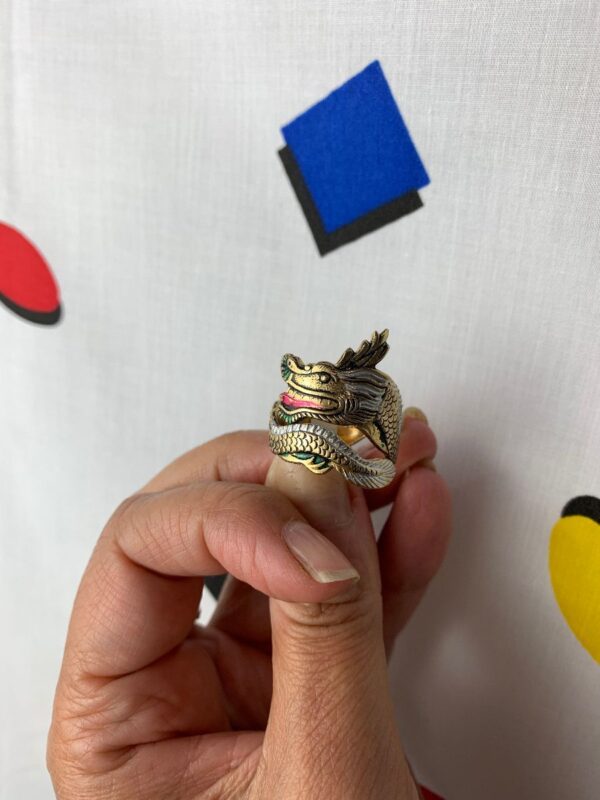 product details: DRAGON RING WRAP AROUND  *DEADSTOCK* photo