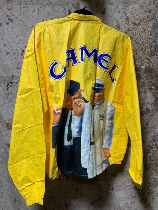 product details: DEADSTOCK CAMEL TYVEK PAPER JACKET AS-IS photo