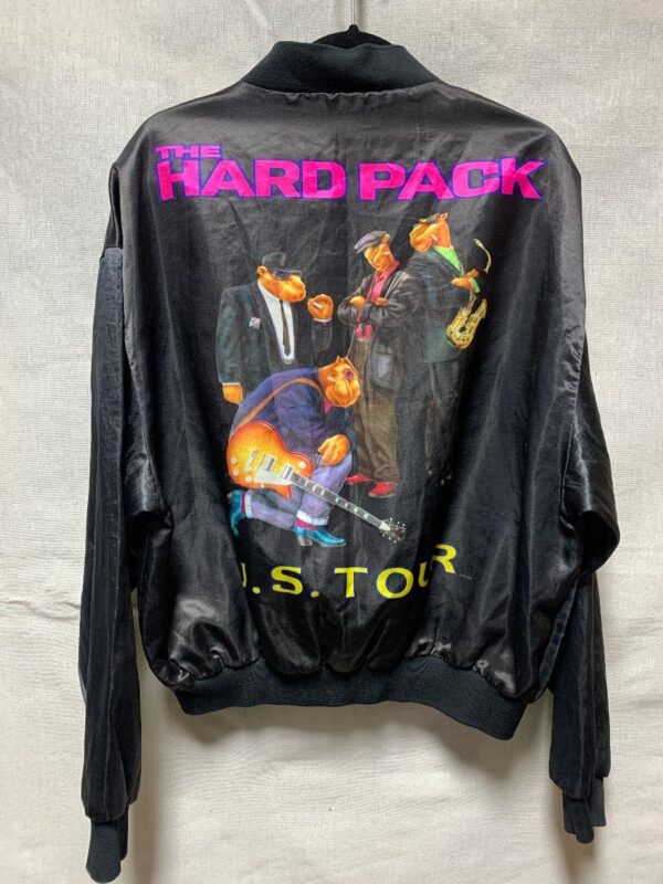 product details: 1990S CAMEL THE HARD PACK US TOUR SATIN BOMBER JACKET AS-IS photo