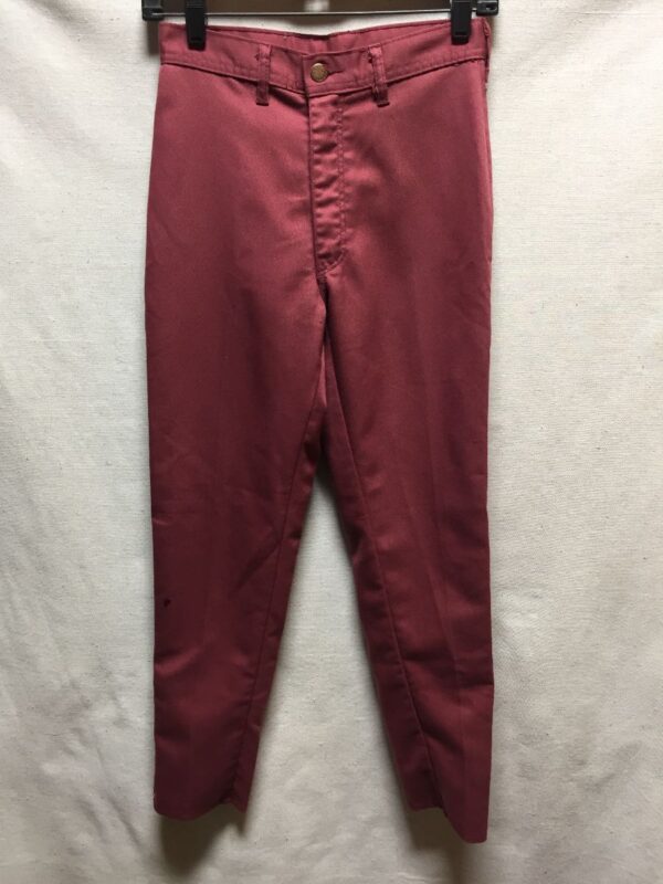 product details: RETRO HIGH WAIST TAPERED LEG TROUSERS SIDE ZIP photo