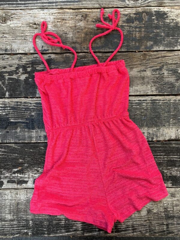 product details: RETRO TERRY CLOTH ROMPER photo