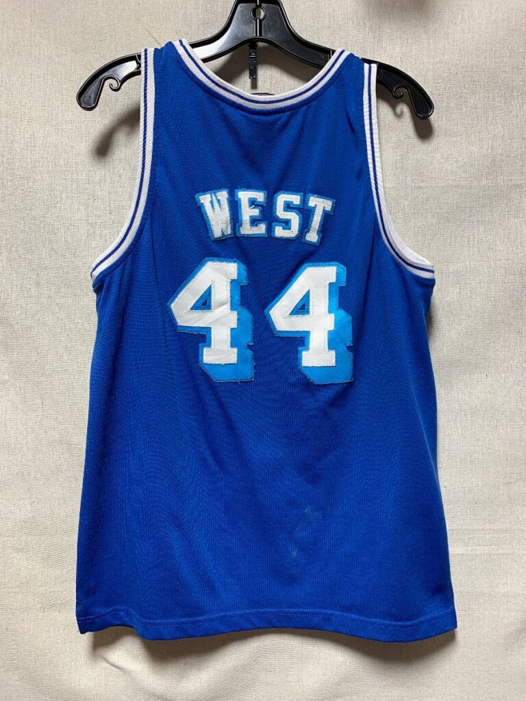 throwback blue lakers jersey