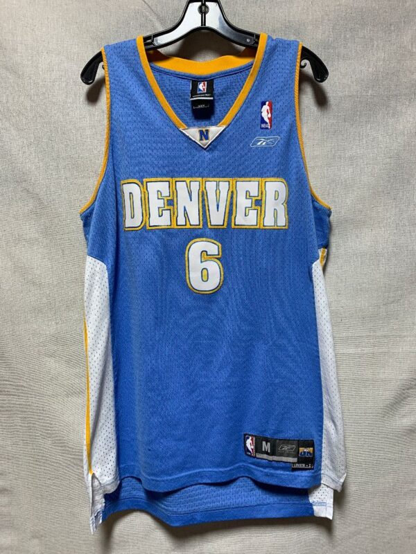 product details: NBA DENVER NUGGETS BASKETBALL JERSEY #6 MARTIN AS-IS photo