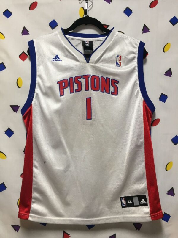 product details: NBA DETROIT PISTONS #1 BILLUPS BASKETBALL JERSEY AS-IS photo