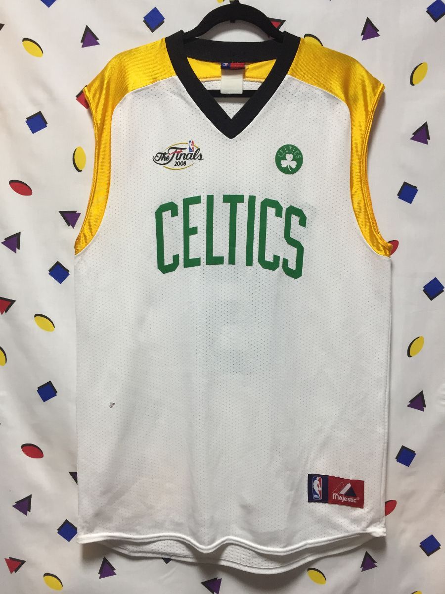 Boston Celtics Vintage Majestic Basketball Jersey Hardwood 