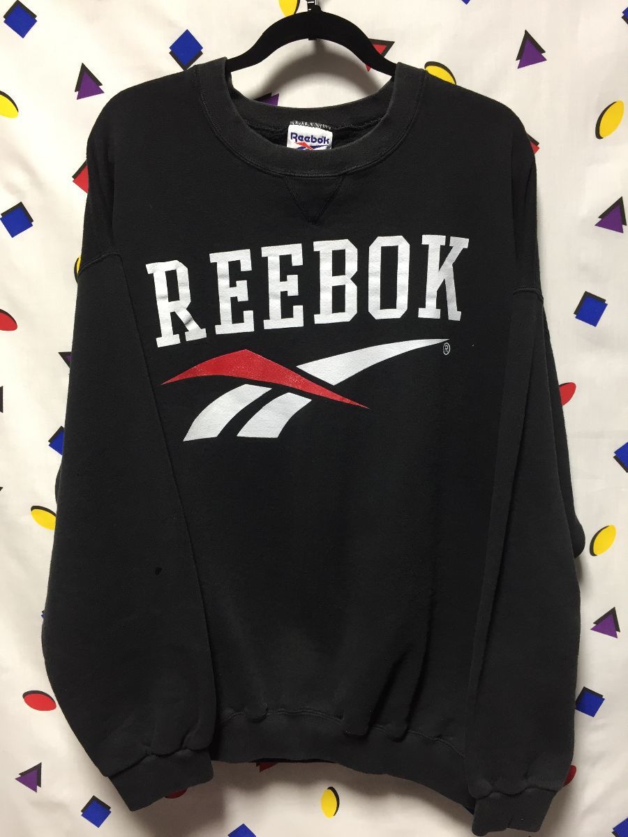 Vintage Baggy Reebok Crewneck Sweatshirt | Boardwalk Vintage