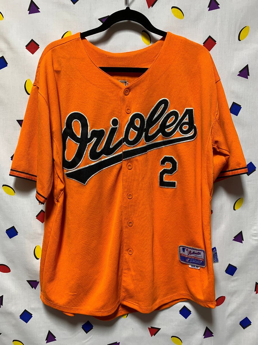 Stitches Baltimore Orioles Jersey Shirt Mens Large MLB Baseball