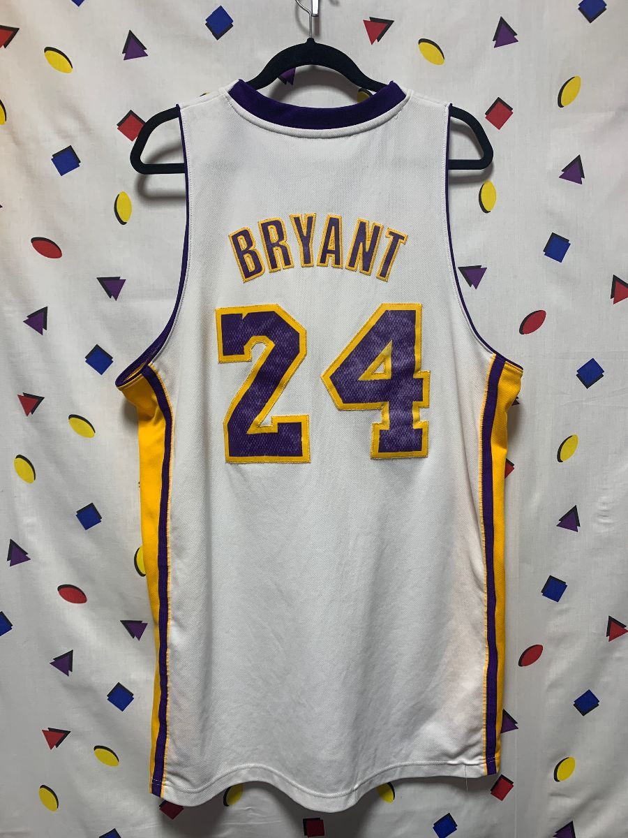 Half And Half Los Angeles Lakers Kobe Bryant Jersey #24 Xl Great New  Condition
