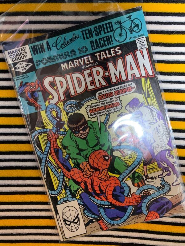 product details: 1981 SPIDERMAN  #135 DOCTOR OCTOPUS VINTAGE COMIC BOOK photo
