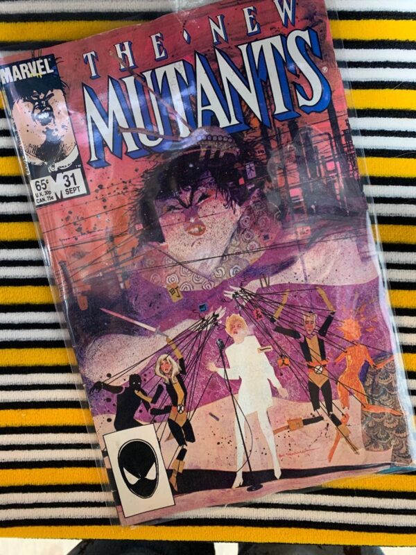 product details: THE NEW MUTANTS COMIC BOOK SEPT #31 photo