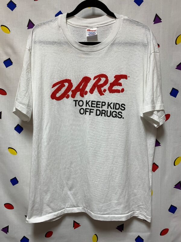 Classic Vintage Dare T-shirt D.a.r.e. Thin 50/50 | Boardwalk Vintage