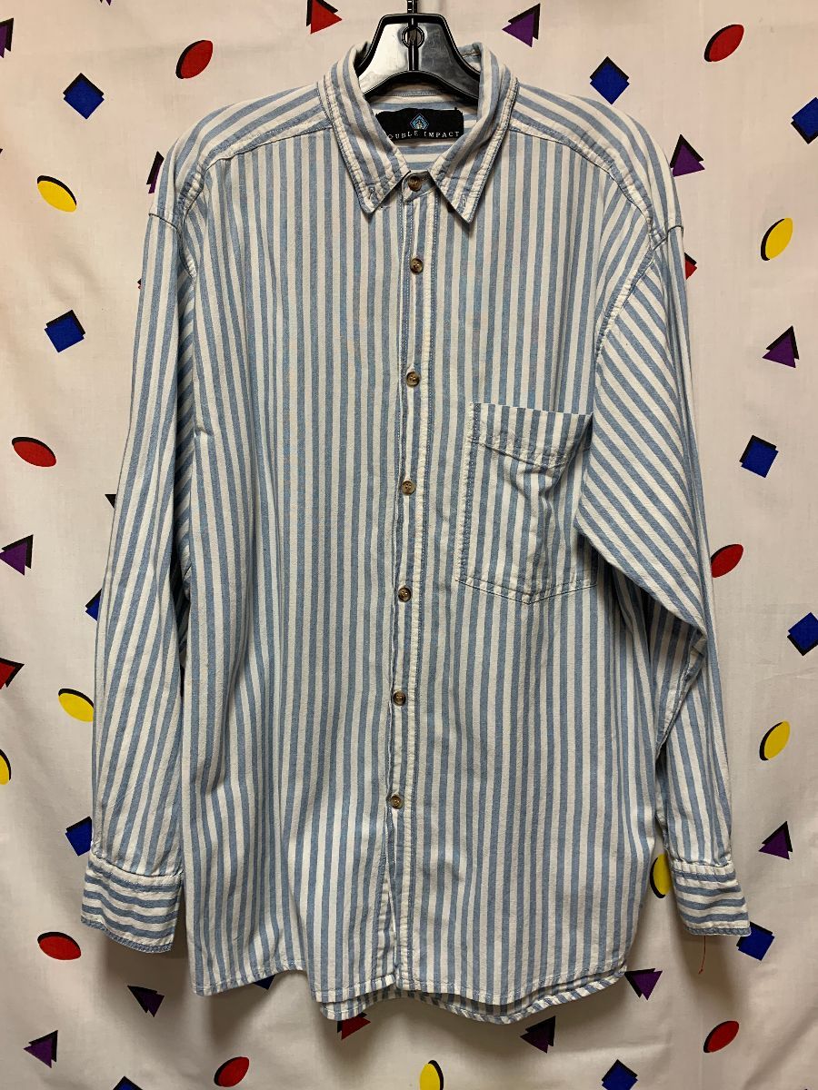 Ls Bd Vertical Striped Sleeve Shirt | Boardwalk Vintage