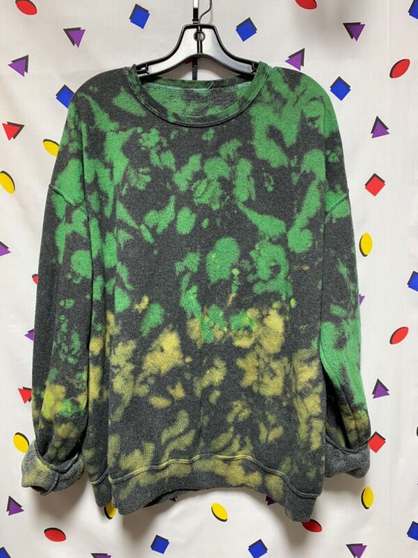 product details: SOFT THICK TIE DYED PULLOVER SWEATSHIRT AS-IS *LOCALLY MADE photo