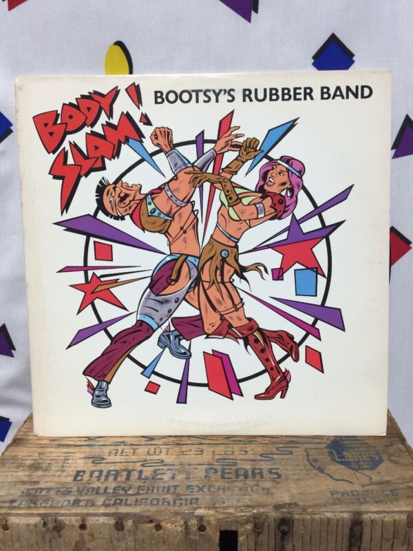 product details: VINYL BOOTSYS RUBBER BAND - BODY SLAM! - FUNK / SOUL ALBUM VINYL SINGLE RECORD photo