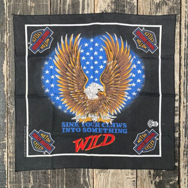 product details: HARLEY DAVIDSON SINK YOUR CLAWS EAGLE BANDANA photo