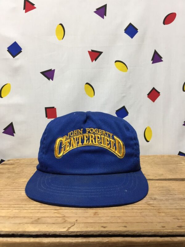 product details: VINTAGE JOHN FOGERTY CENTERFIELD EMBROIDERED TRUCKER HAT AS- IS photo