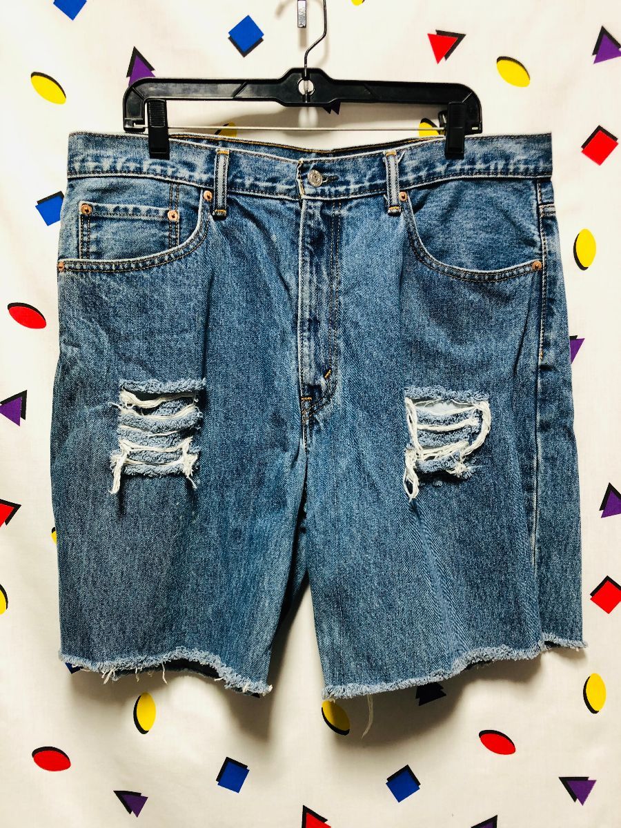 Men's Vintage Cut-Off Shorts MS28 (Size 30)