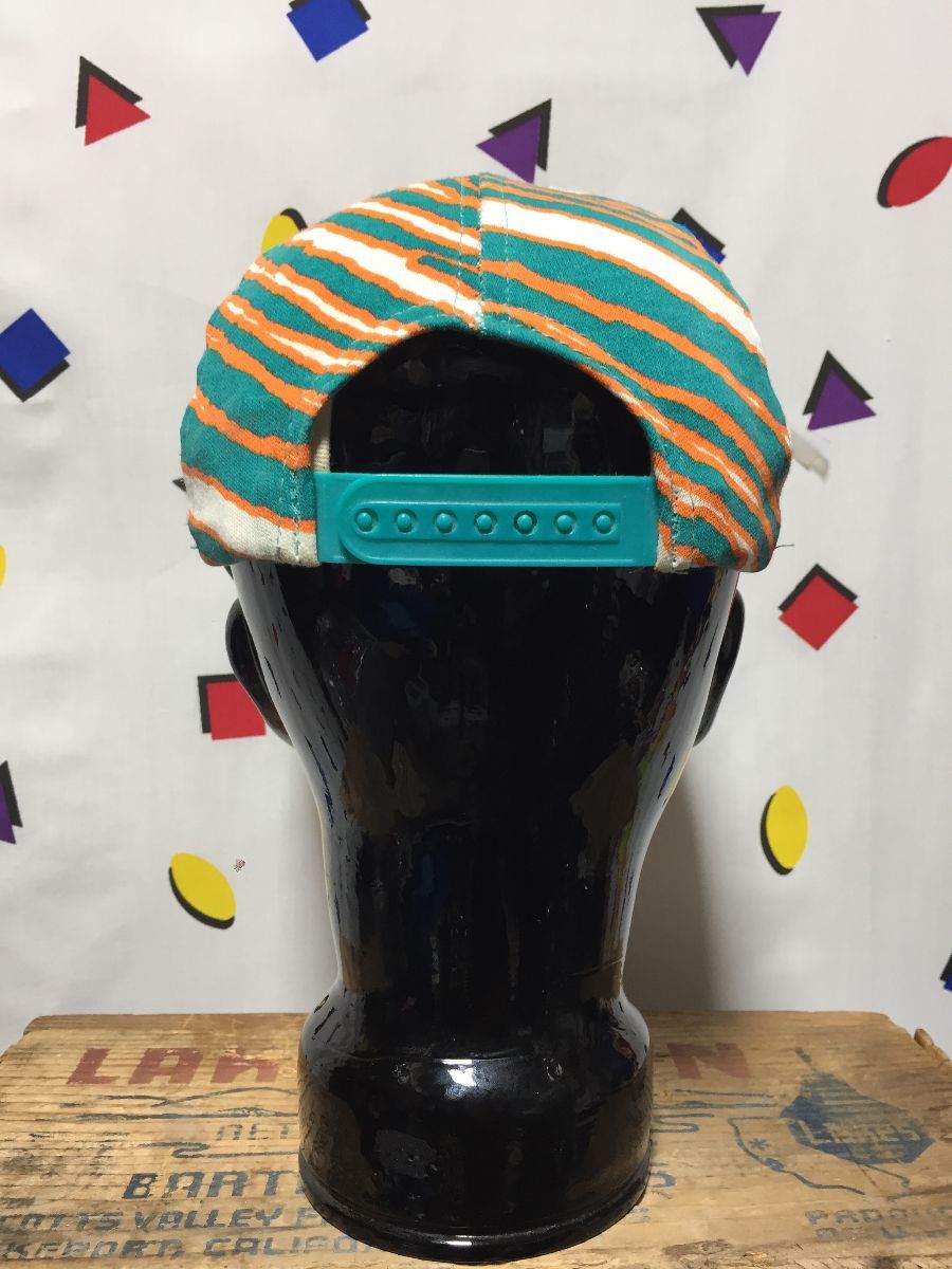 Miami Dolphins '47 Zebra Trucker Cap, Neptune