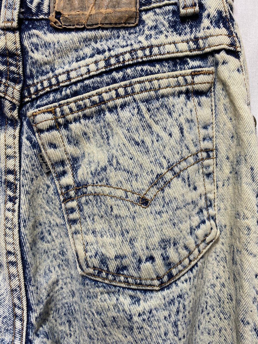 Acid Wash High Waisted Jeans | Boardwalk Vintage