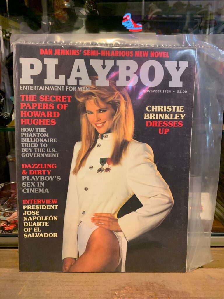 Playboy Magazine Nov Christie Brinkley Boardwalk Vintage