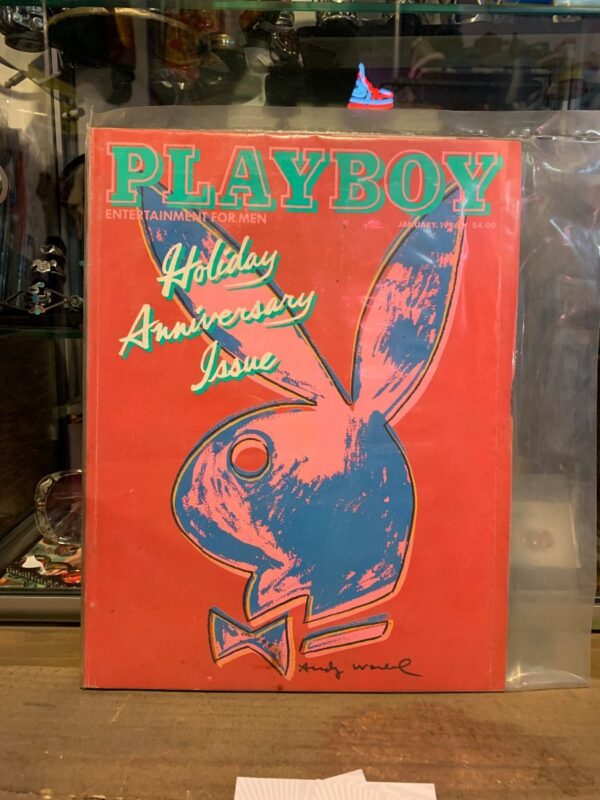 product details: PLAYBOY MAGAZINE - JAN 1985 ANDY WARHAL HOLIDAY ANNIVERSARY ISSUE photo