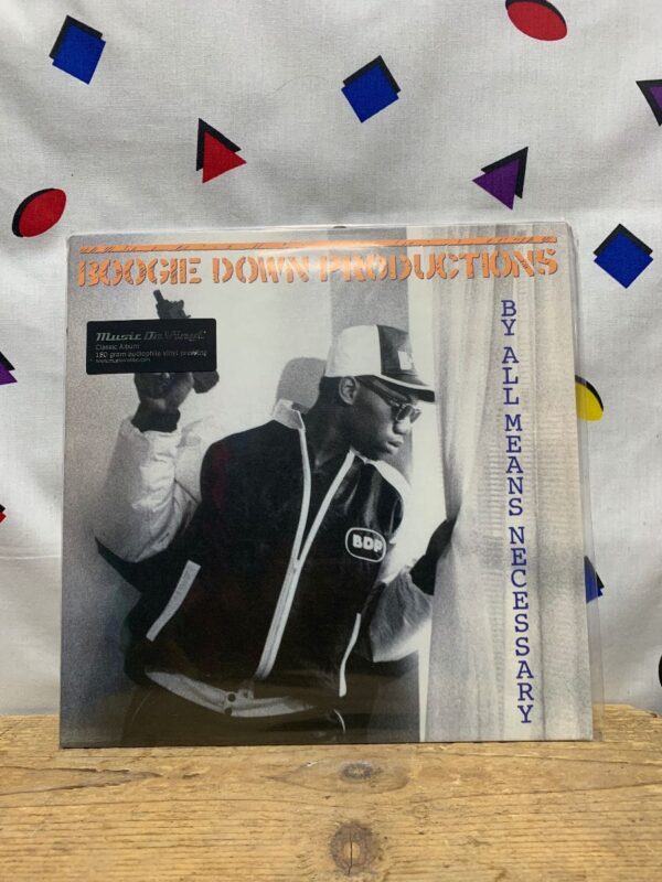 product details: BOOGIE DOWN PRODUCTIONS - BY ALL MEANS NECESSARY VINYL RECORD photo