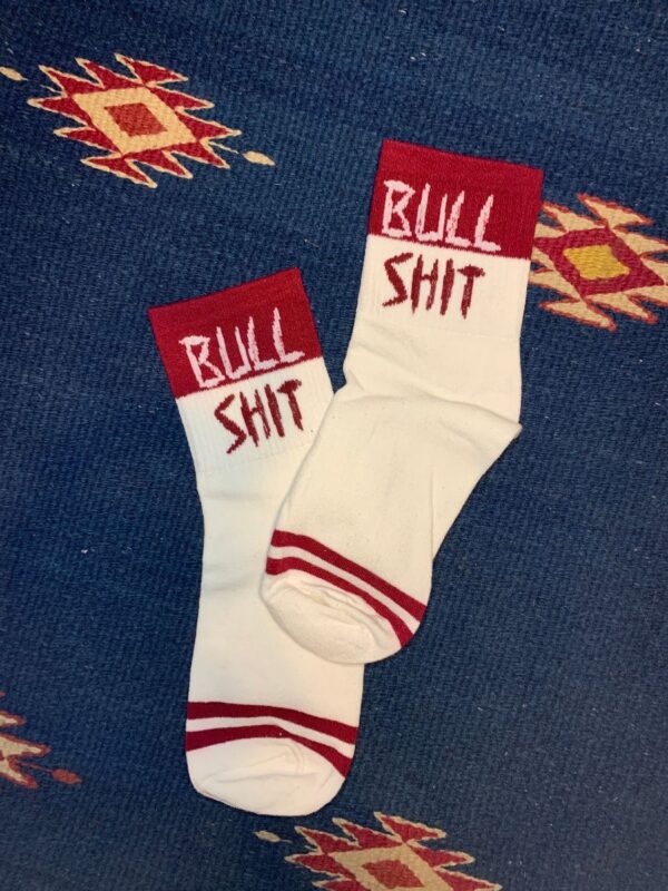 product details: BULL SHIT FUNNY SOCKS photo