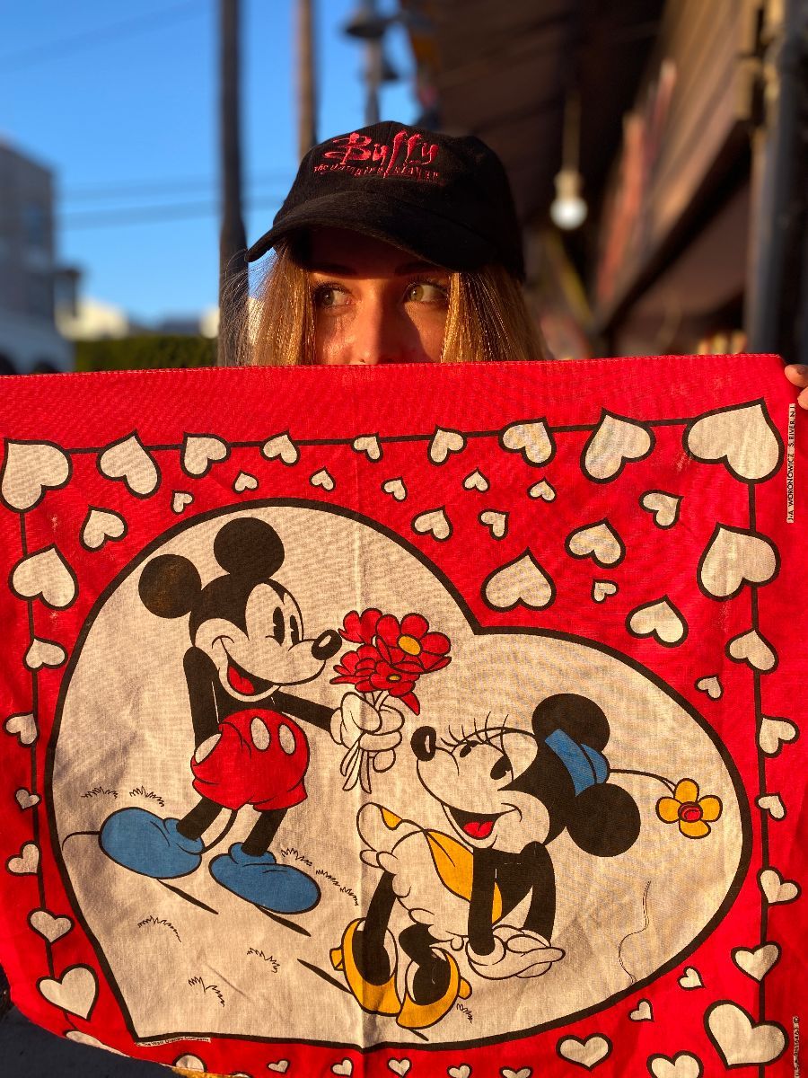 Mickey & Minnie Vintage Disney bandanna 