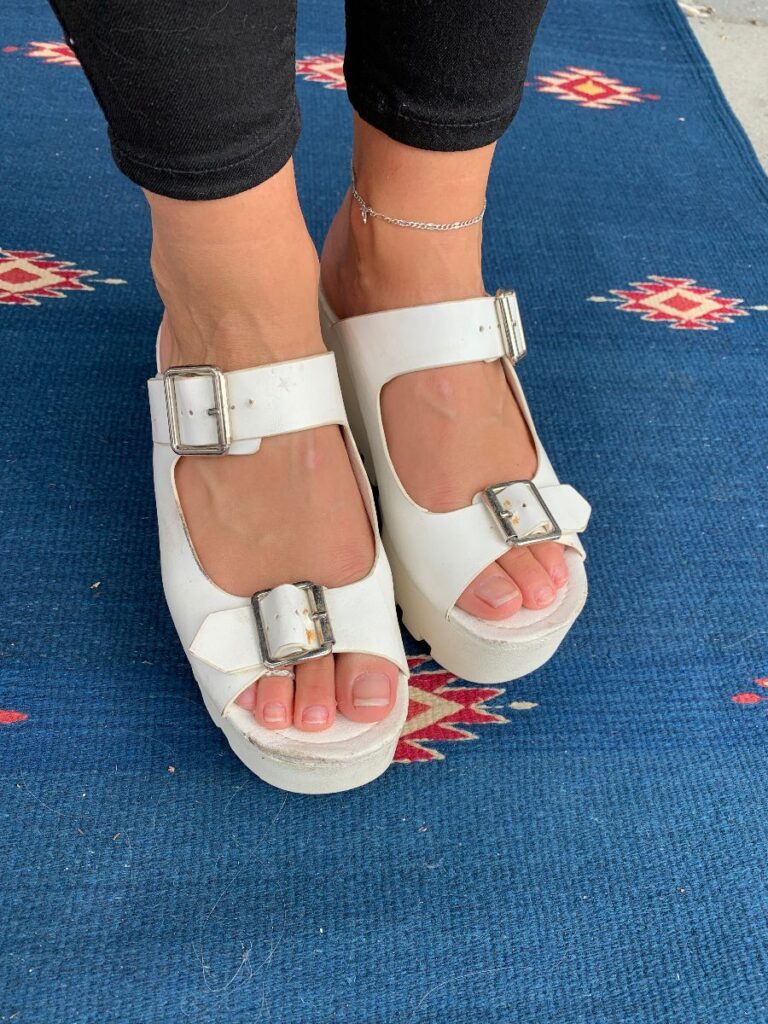 sandals with chunky soles