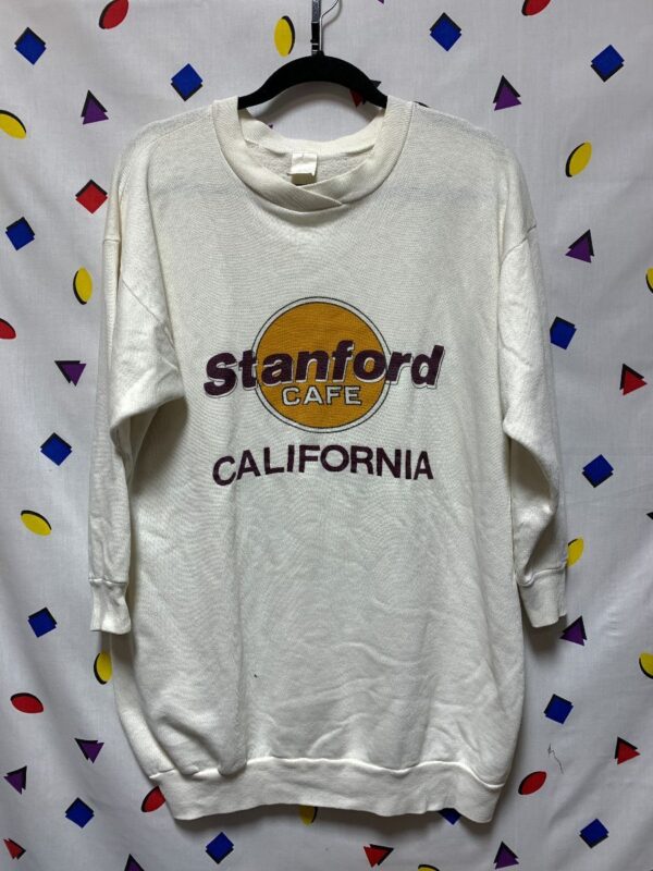 product details: 1980S STANFORD CALIFORNIA CREWNECK SWEATSHIRT OVERSIZED FIT AS-IS photo