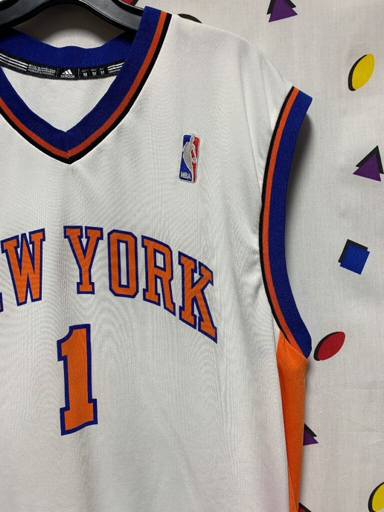 Nba New York Knicks Basketball Jersey Asis Boardwalk Vintage
