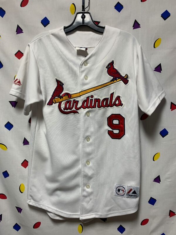 product details: MLB ST. LOUIS CARDINALS STITCHED BASBALL JERESY #9 TORRE photo