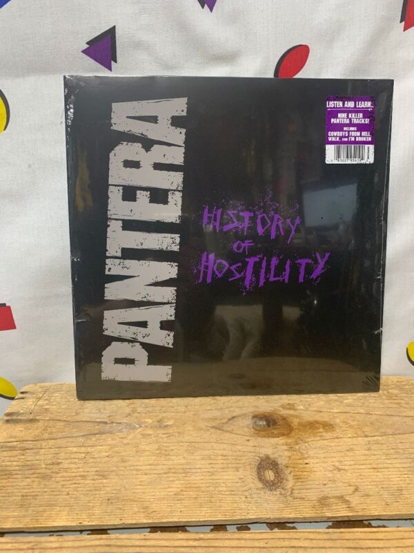 product details: PANTERA - HISTORY OF HOSTILITY  VINYL RECORD photo