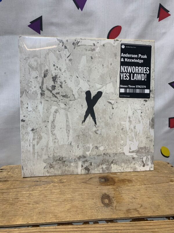 product details: BW VINYL NXWORRIES - ANDERSON PAAK & KNWLEDGE - YES LAWD! photo