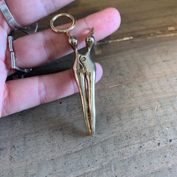 product details: VINTAGE 1970S NAKED LADY ROACH CLIP photo
