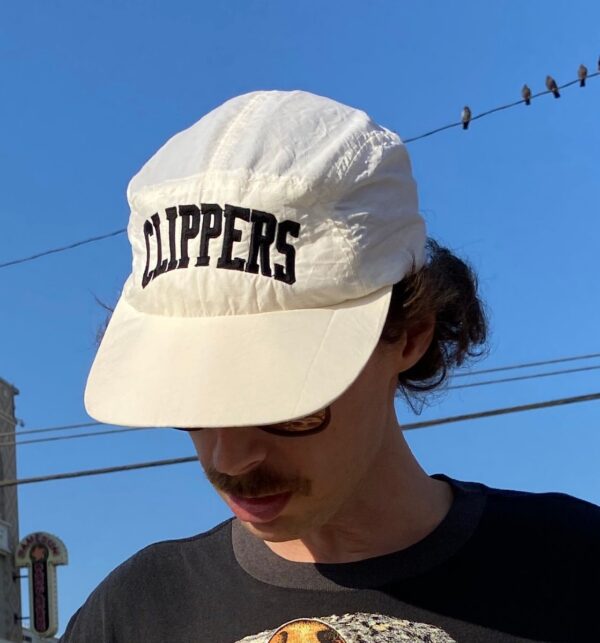 product details: CLIPPERS WINDBREAKER STYLE BASEBALL CAP WITH STRETCH BACK photo