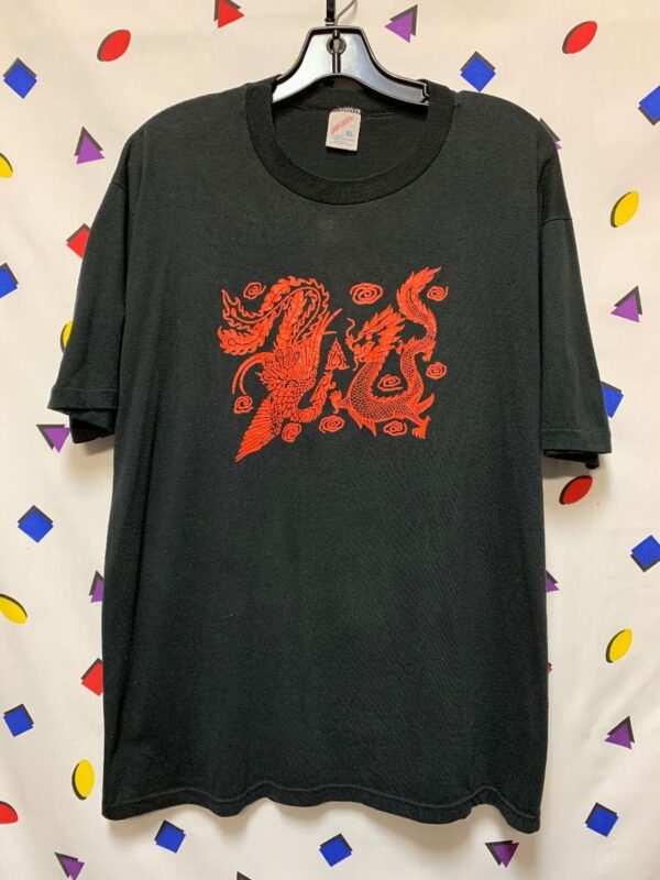 product details: DRAGON GRAPHIC T-SHIRT SINGLE STITCH AS-IS photo
