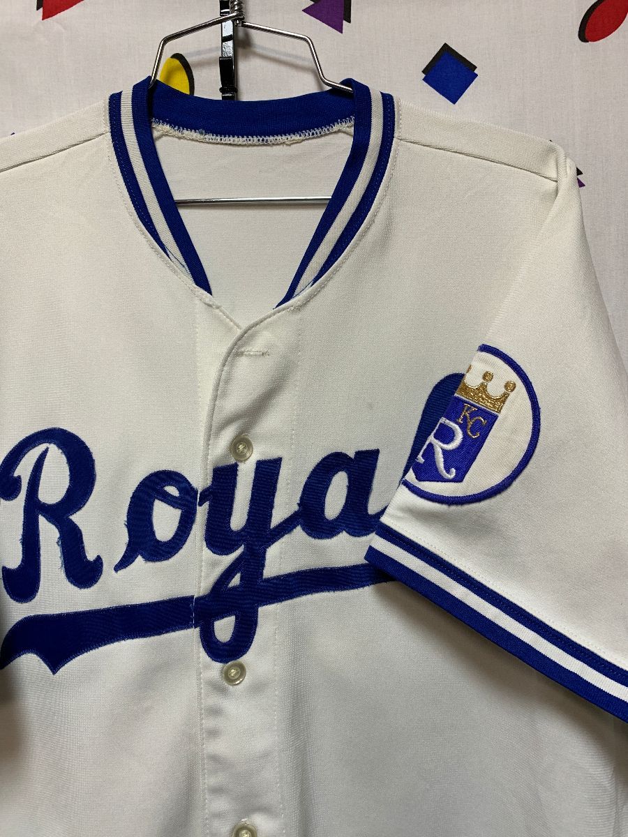 Kansas City Royals Retro Button Up Jersey Stitched Men Size XL MLB Bas -  beyond exchange